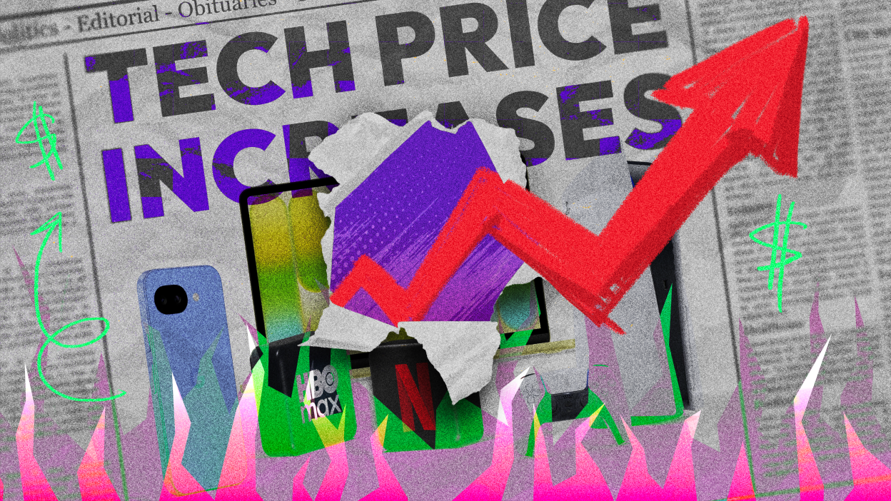 pop art illustration of newspaper headline reading 