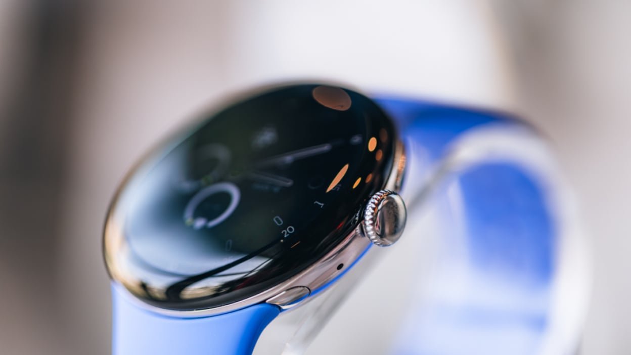 close-up portrait of pixel watch 4
