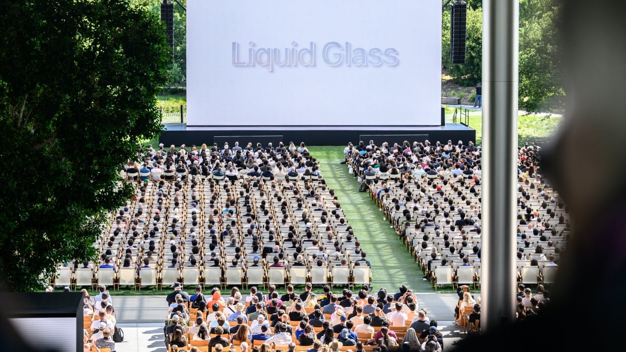 Apple announces a new design language for its operating systems called "Liquid Glass" during the annual Apple "Worldwide Developers Conference"